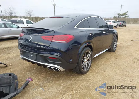 2021 Mercedes-Benz Amg Gle 63 Coupe S 4Matic z USA, uszkodzony, nr VIN 4JGFD8KB5MA138625